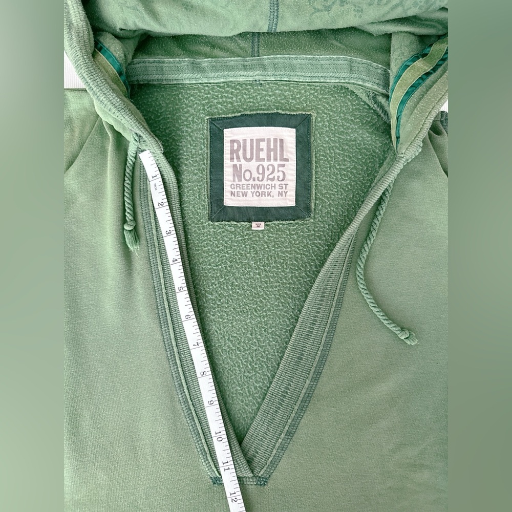 Ruehl No.925 Green Hoodie - Picture 9 of 11